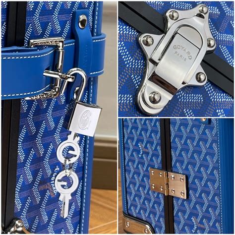 goyard bourget trolley price|bourget trolley case.